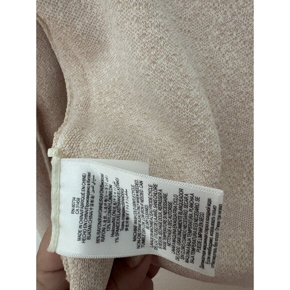 Bcbg MaxAzria Geometric Print Bodycon 2pc Pencil Skirt Set Sze Small Cream Beige - Picture 3 of 10